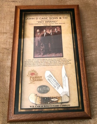 John D Case Sons & Co "Key Brand" 62100ss Large Saddlehorn Commemorative