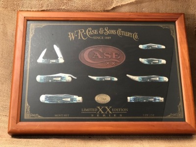 Case Blue Bone Limited Edition Mint Set