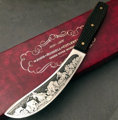 John Russell Cutlery Green River Works "Buffalo Skinner"