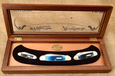 Case Blue Bone Canoe Set