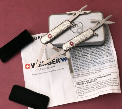 Pair of Wenger Classic Swiss Army Knives