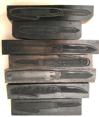 Seven I*XL Printing Blocks