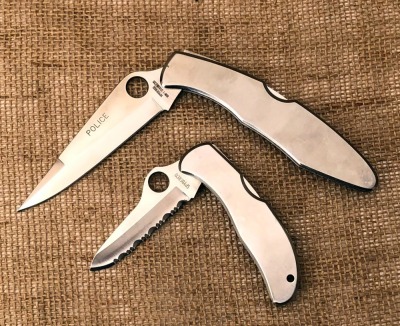 Spyderco Police & Hoffritz special