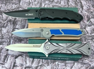Three CRKT Assisted Open