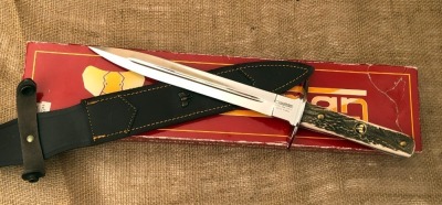 Cudeman Stag handle Dagger