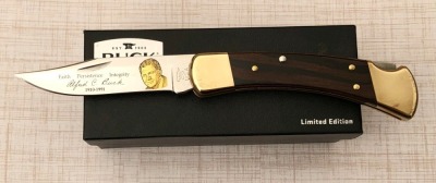 Alfred Buck Commemorative 110 Folding Hunter