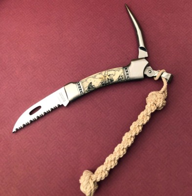 Collectors Knives by Sam McDowell Scrimmed Yacht Knife