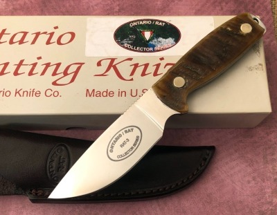 Ontario Rat-3 Rams Horn Drop Point Hunter