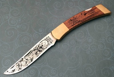 Gerber Wood Handle Lockback