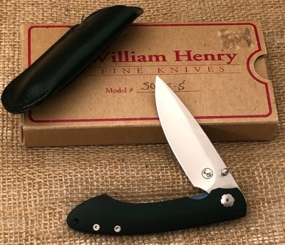 William Henry Micarta Locking Liner