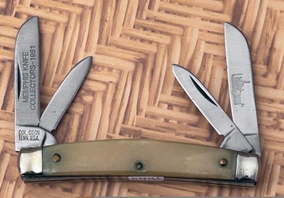 Colonel Coon Memphis Knife Collectors 1981 White Bone Congress