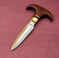 John Nelson Cooper Micarta Push Dagger with Sheath