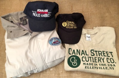 Schrade and Canal Street Clothing Items