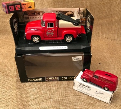 Two Schrade Die Cast Models