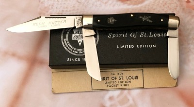 Schrade Walden USA Spirit of St. Louis K74 Keen Kutter Stockman