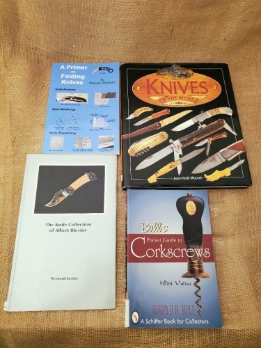 Group of Four Knife Books