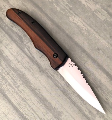Ralph Freer Handmade Wood Handle Locking liner - 2