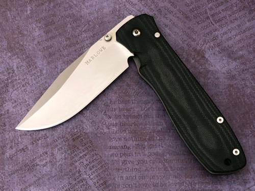Charles Marlowe Handmade Micarta Locking Liner