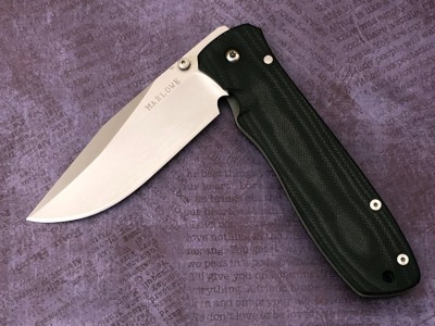 Charles Marlowe Handmade Micarta Locking Liner