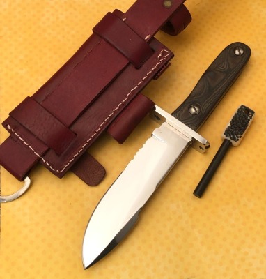 Handmade Wood Handle Hunter - 2