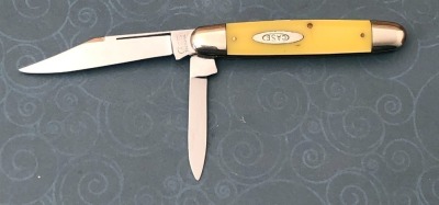 Case Tested 32055 Yellow Handle Senator