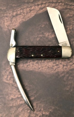 Schrade Walden USA (pre-1972) Marlin Spike Yacht Knife