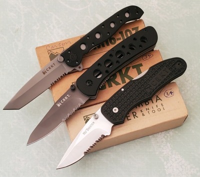 3 CRKT: Mo' Skeeter, M-16, & Mt. Ranier