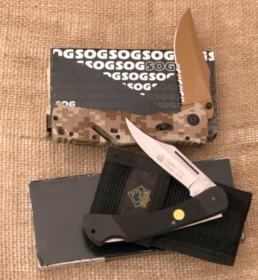 Puma Captain and a SOG Trident