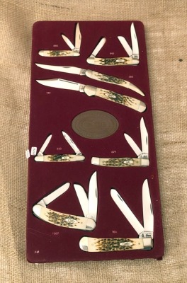 Case 2001 Amber Bone Set