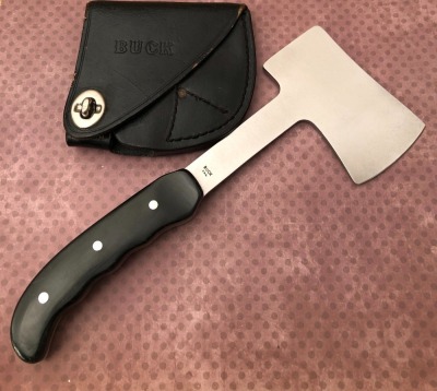Buck 106 Micarta Handle Hunter's Axe