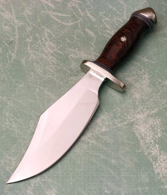Handmade Wood Handle Bowie