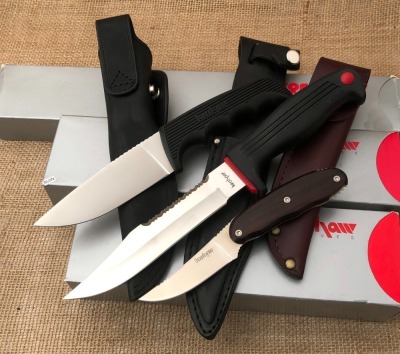Trio of Kershaw Fixed Blades