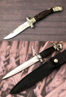 Replica Samuel Wragg Lockback and Will & Fink Dagger