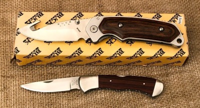 Pair of Buck Wood Handles