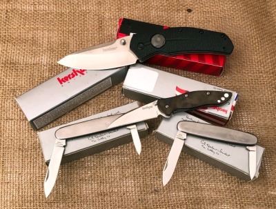 4 Kershaw Folders:Duke, Thistle & Ace