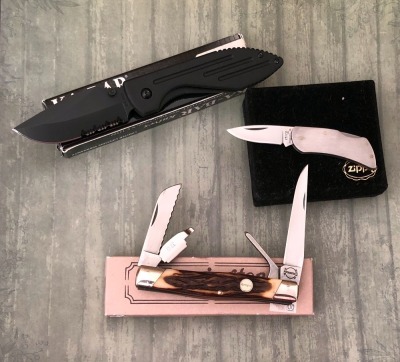 Zippo, Ka-Bar and Remington
