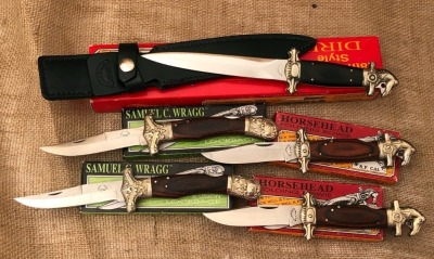 Five United Cutlery Wood Handle