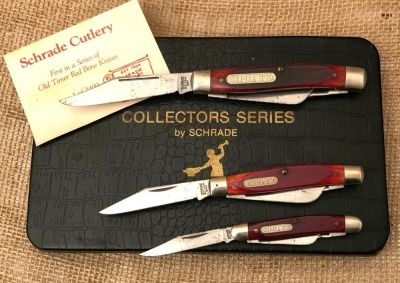 Schrade USA Old Timer Red Bone