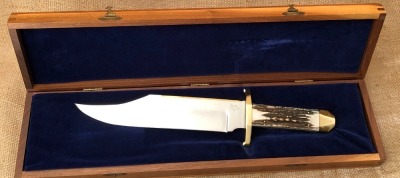 Buck Custom Stag Bowie