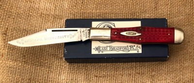 1990 Case Classic 61050 Red Bone Coke Bottle Folding Hunter