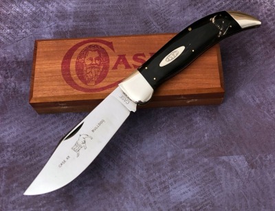 Case Classic 1993 Bulldog Buffalo Horn