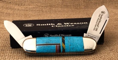 Smith & Wesson Turquoise Elephant Toenail