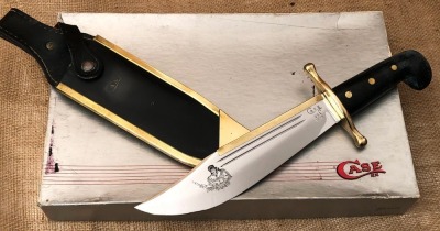 Case Bowie Daniel Boone Etch