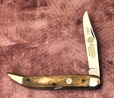 Colonel Coon/Old Cut LeGrange Bone Commemorative Toothpick
