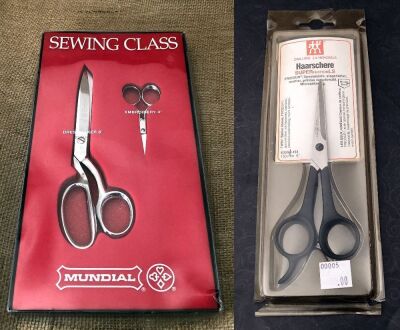 Three Pair of Scissors