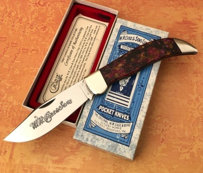 Case Classic Cherry Chip Clasp