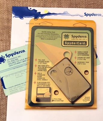 Spyderco SpyderCard* MultiPar bidding. See Lot 450 for details