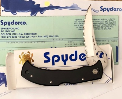Spyderco MASSAD AYOOB* MultiPar bidding. See Lot 450 for details