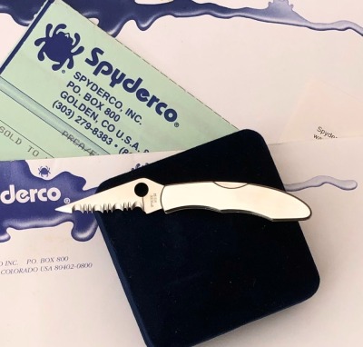 Spyderco Police Tie Clip* MultiPar bidding. See Lot 450 for details