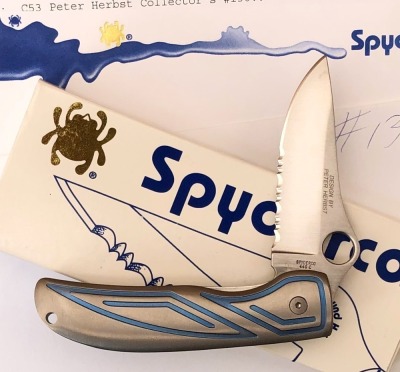 Spyderco Peter Herbst* MultiPar bidding. See Lot 450 for details